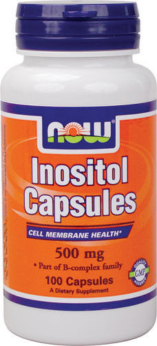 фото Inositol Capsules, Инозитол 500 мг 100 капсул видео отзывы