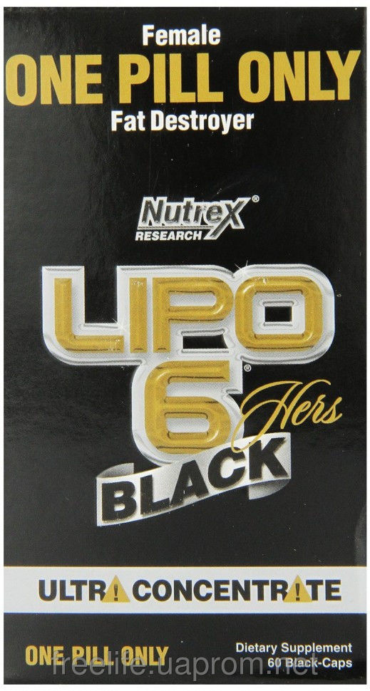 фото Жиросжигатели для женщин, Lipo-6 Black Hers Ultra concentrate (60 капсул) видео отзывы
