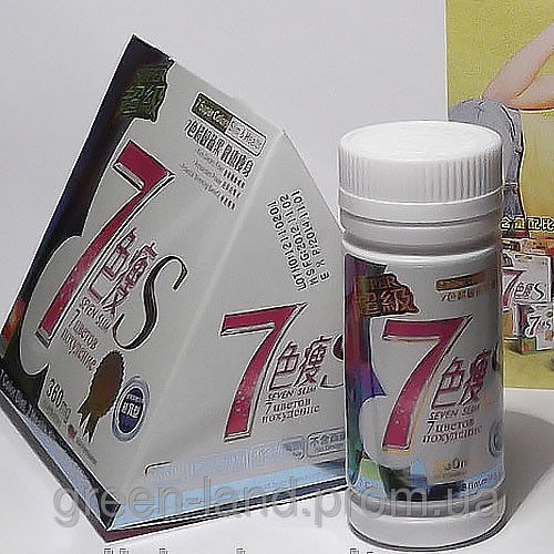 фото Семь Цветов 7 Color Diet таблетки для похудения 60 капсул видео отзывы