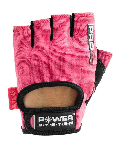 Перчатки Power System Pro Grip PS-2250 M, Розовый фото видео изображение