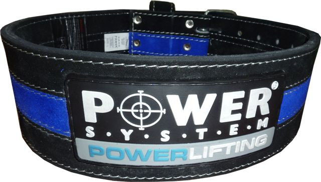 Пояс Power System Power Lifting PS - 3800  M, Черно-синий фото видео изображение