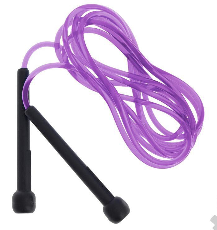 Скакалка Power System Skip Rope PS - 4016  Фиолетовый фото видео изображение