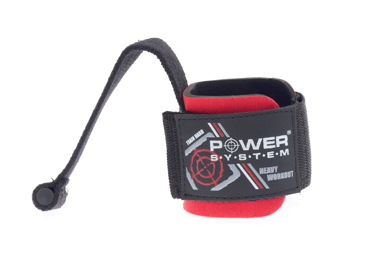 Ремни для подтягивания Power System PS - 3350  Черно-красный фото видео изображение