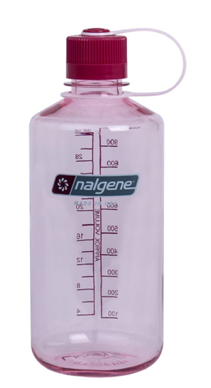 Бутылка Nalgene Everyday Narrow Mouth 1000ml Clear Pink фото видео изображение