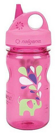 Бутылка Nalgene Grip'n Gulp 350ml Pink Elephant фото видео изображение