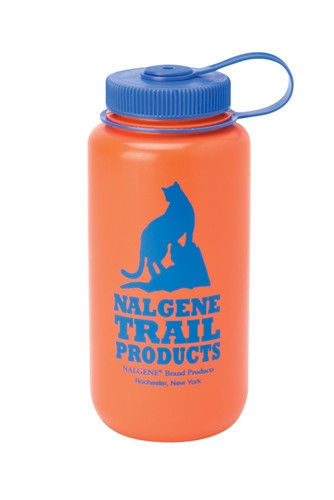 Бутылка Nalgene Wide Mouth HDPE Orange фото видео изображение