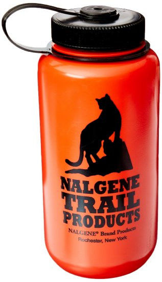 Бутылка Nalgene Wide Mouth HDPE Red фото видео изображение