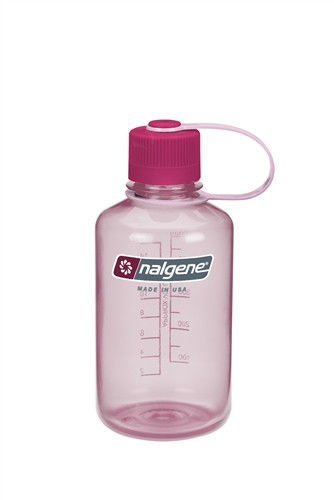 Бутылка Nalgene Everyday Narrow Mouth 500ml Clear Pink фото видео изображение