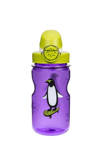 Бутылка Nalgene OTF Kids Purple-Penguin фото видео изображение