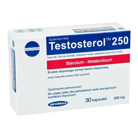 Testosterol 250 30 caps фото видео изображение