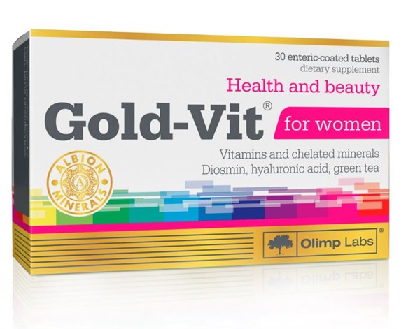 Gold-Vit women 30 табл фото видео изображение