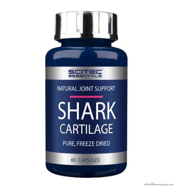 Scitec Essentials Shark Cartilage 60 caps фото видео изображение