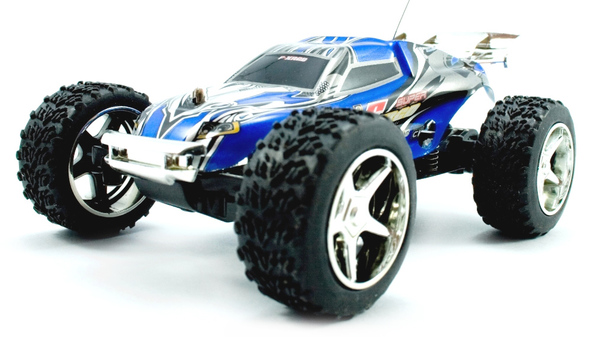 Машинка микро р/у 1:32 WL Toys Speed Racing скоростная (синий) фото видео изображение