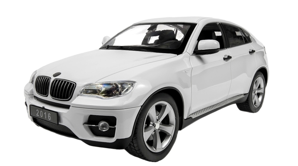 Машинка р/у 1:14 Meizhi лиценз. BMW X6 (белый) фото видео изображение