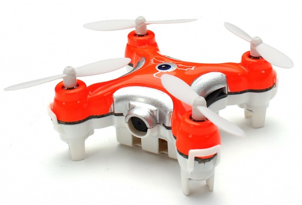 Купить Квадрокоптер нано р/у Cheerson CX-10C с камерой (оранжевый) цена
