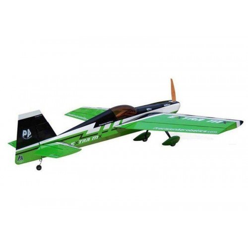 Самолёт р/у Precision Aerobatics Extra MX 1472мм KIT (зеленый) фото видео изображение