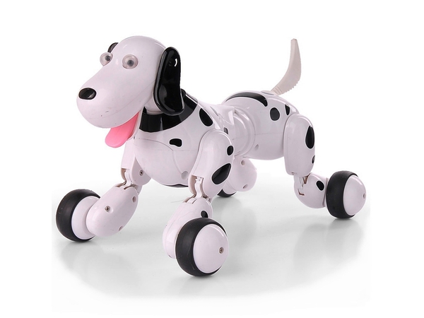Робот-собака р/у HappyCow Smart Dog (черный) фото видео изображение
