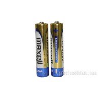 Купить Батарейка AAA Maxell Alkaline LR03 в пленке 1шт (2шт в уп.) цена