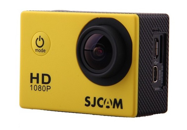 Цена Экшн камера SJCam SJ4000 (желтый)