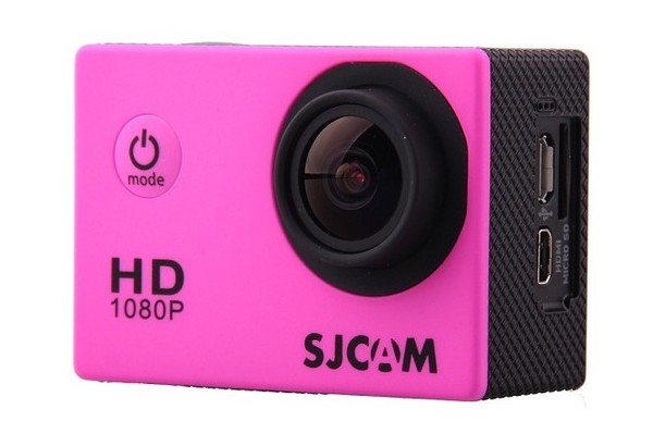 Экшн камера SJCam SJ4000 (розовый) фото видео изображение