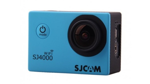 Экшн камера SJCam SJ4000 WiFi оригинал (синий) фото видео изображение