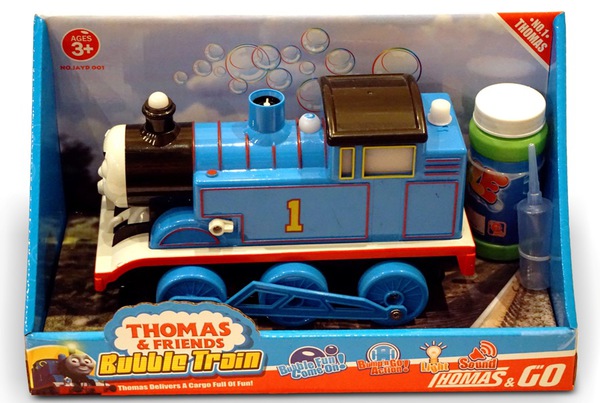 Купить Паровозик Томас на бат. Thomas Bubble Train мыльные пузыри цена